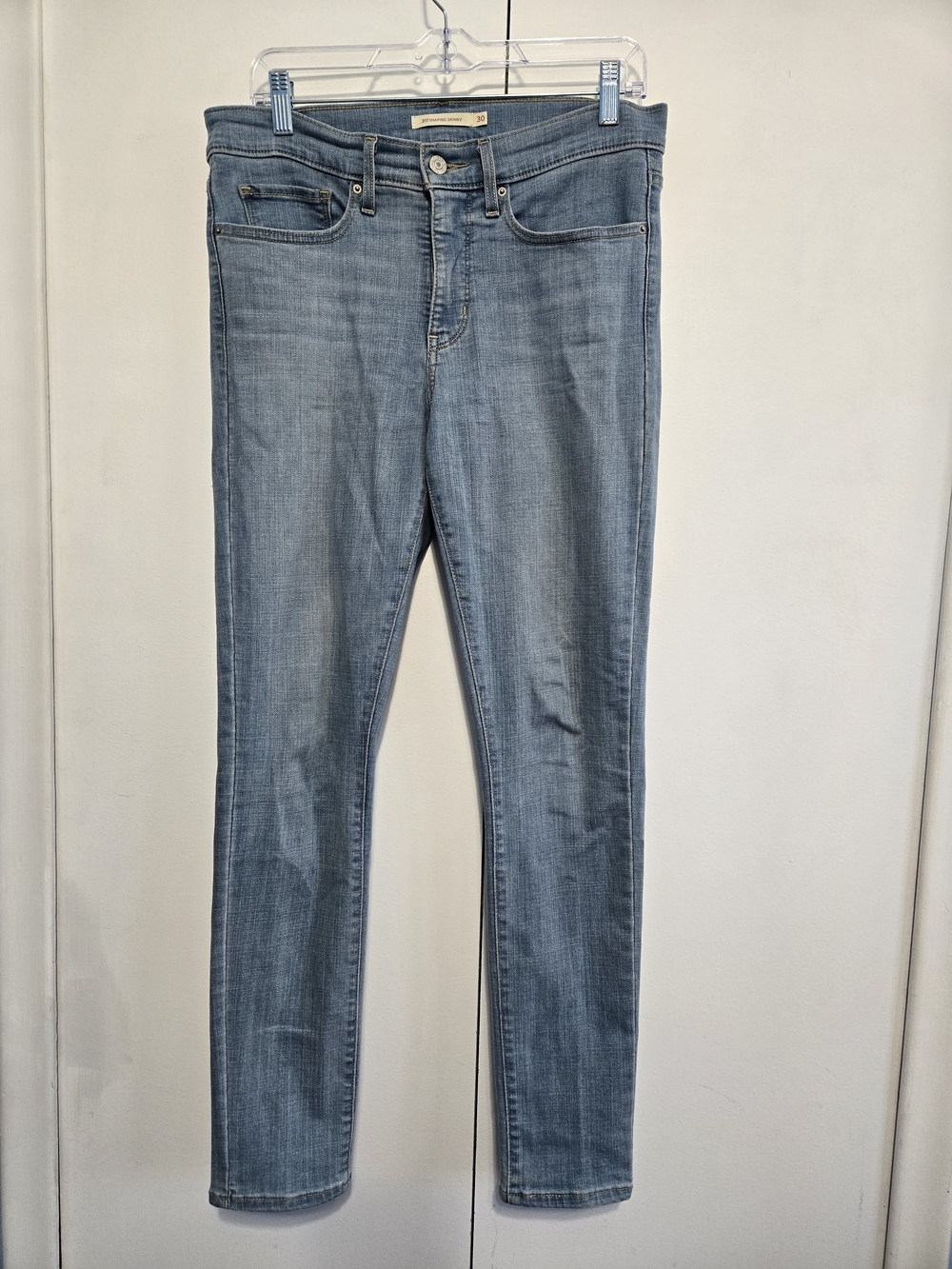 Levi’s 311 Shaping Skinny Jeans Women’s 30 Light Wash Stretch Denim